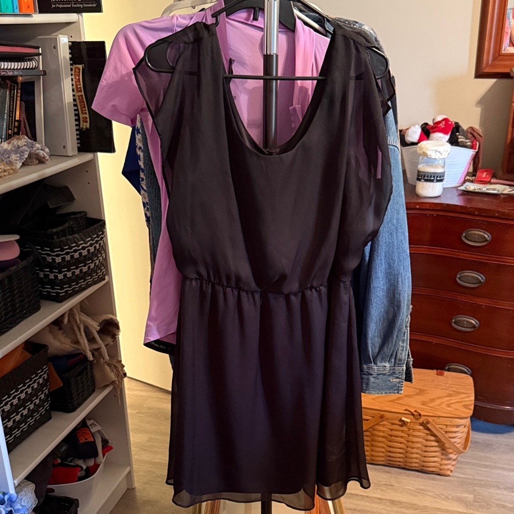 Ruffle Sleeve Dress